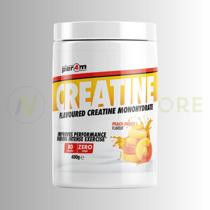 PER4M Flavoured Creatine Monohydrate 400g – 4.25g Micronised Creatine | 80 Servings - Nutristore