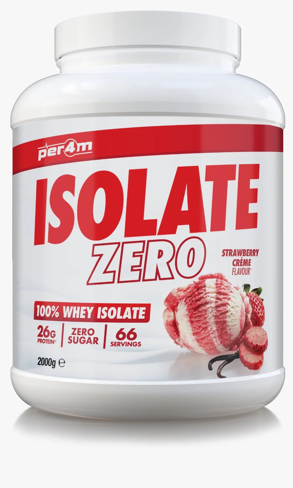 Per4m Isolate Zero 2kg - Nutristore