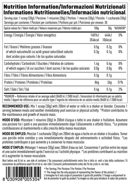 Per4m Isolate Zero 2kg - Nutristore