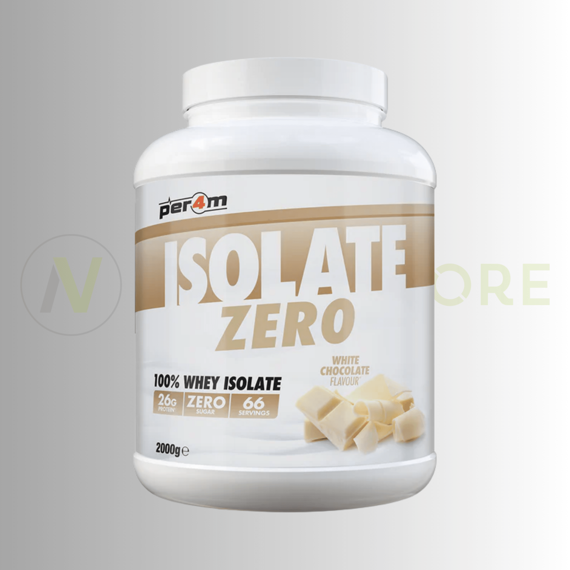 PER4M Isolate Zero | High Protein | 2kg | 66 Servings - Nutristore