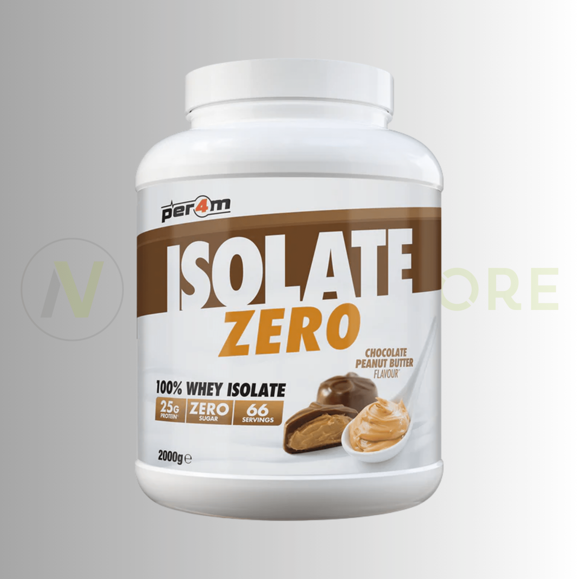 PER4M Isolate Zero | High Protein | 2kg | 66 Servings - Nutristore
