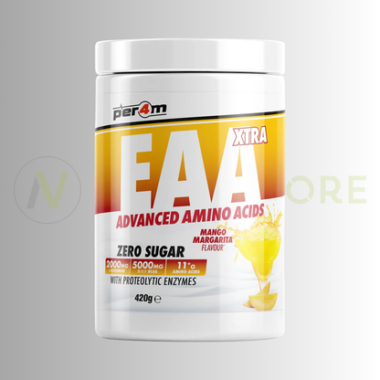 PER4M EAA Xtra Advanced Amino Acids | Full Spectrum EAA/BCAA | 420g | 30 Servings