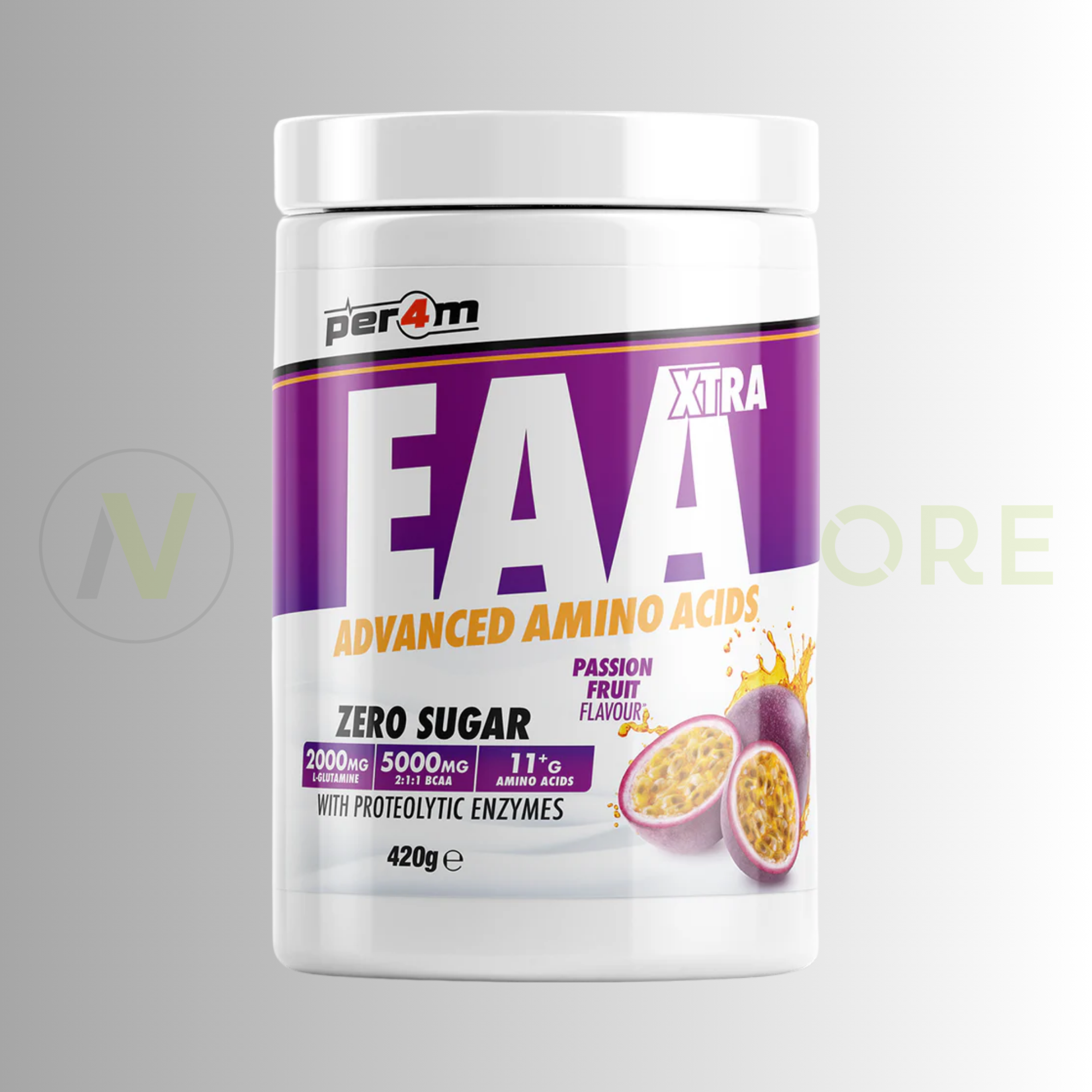 PER4M EAA Xtra Advanced Amino Acids | Full Spectrum EAA/BCAA | 420g | 30 Servings
