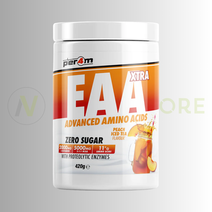 PER4M EAA Xtra Advanced Amino Acids | Full Spectrum EAA/BCAA | 420g | 30 Servings