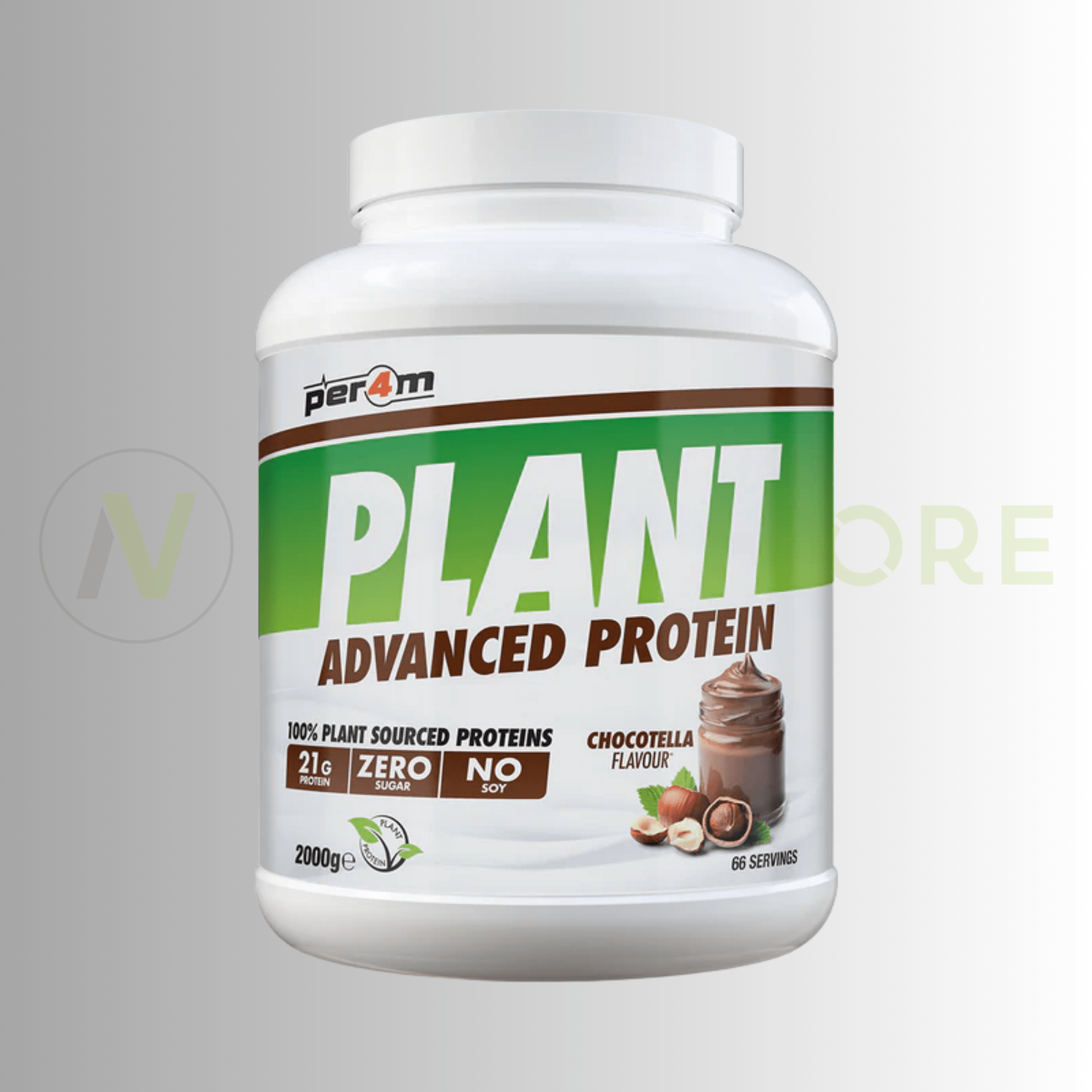 PER4M Plant Protein Powder 2kg – Vegan Protein Blend - Nutristore