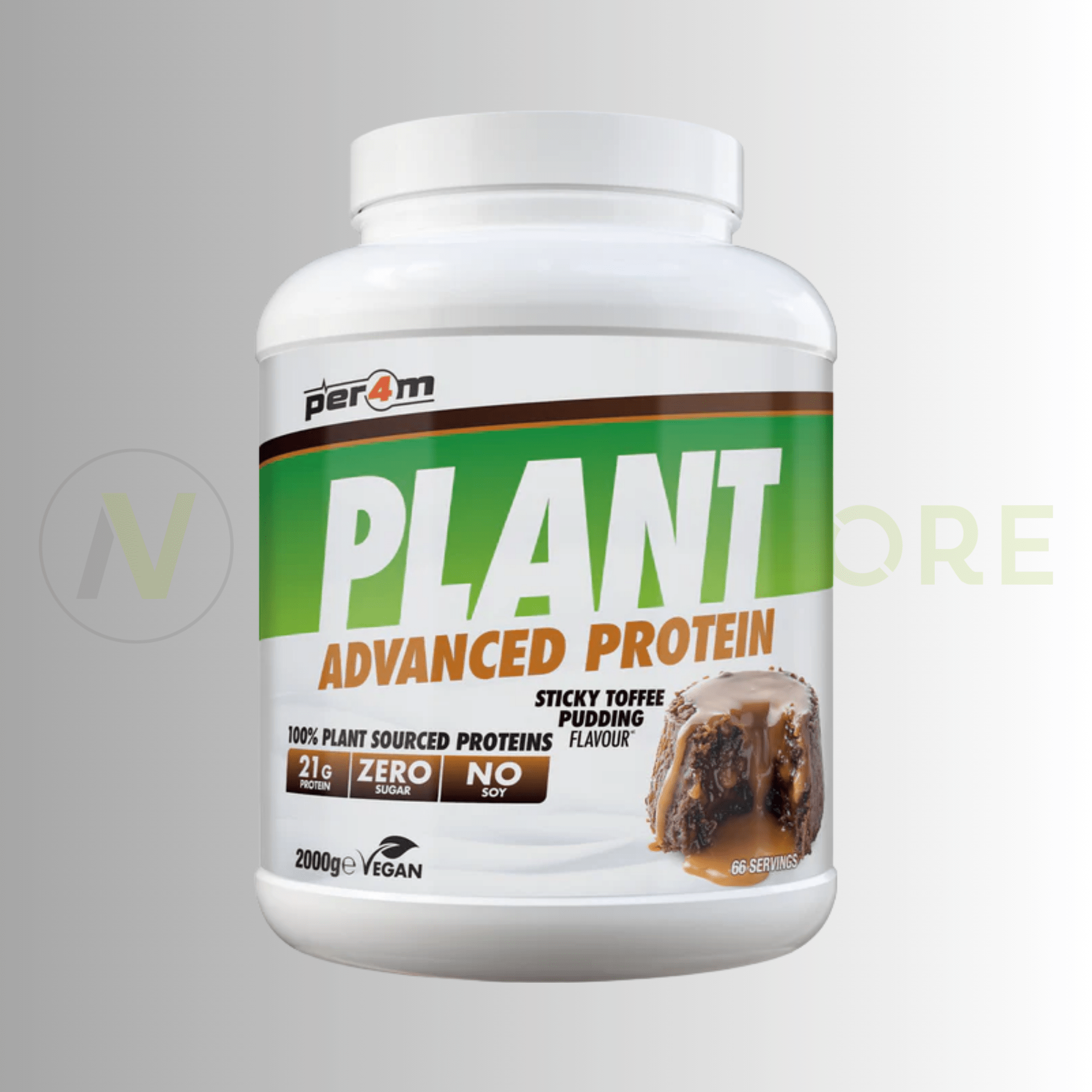 PER4M Plant Protein Powder 2kg – Vegan Protein Blend - Nutristore