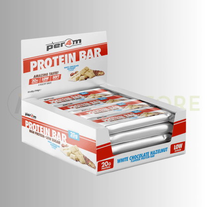 PER4M Protein Bar 12 x 62g – High Protein Low Sugar Snack - Nutristore