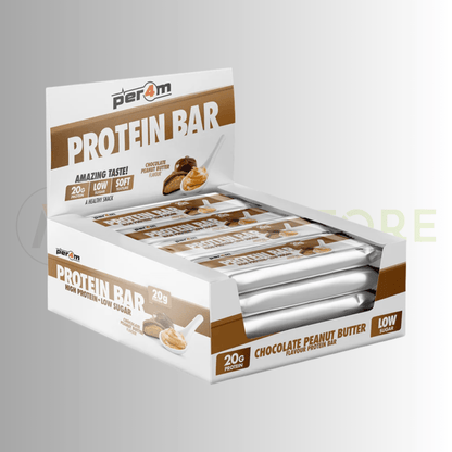 PER4M Protein Bar 12 x 62g – High Protein Low Sugar Snack - Nutristore
