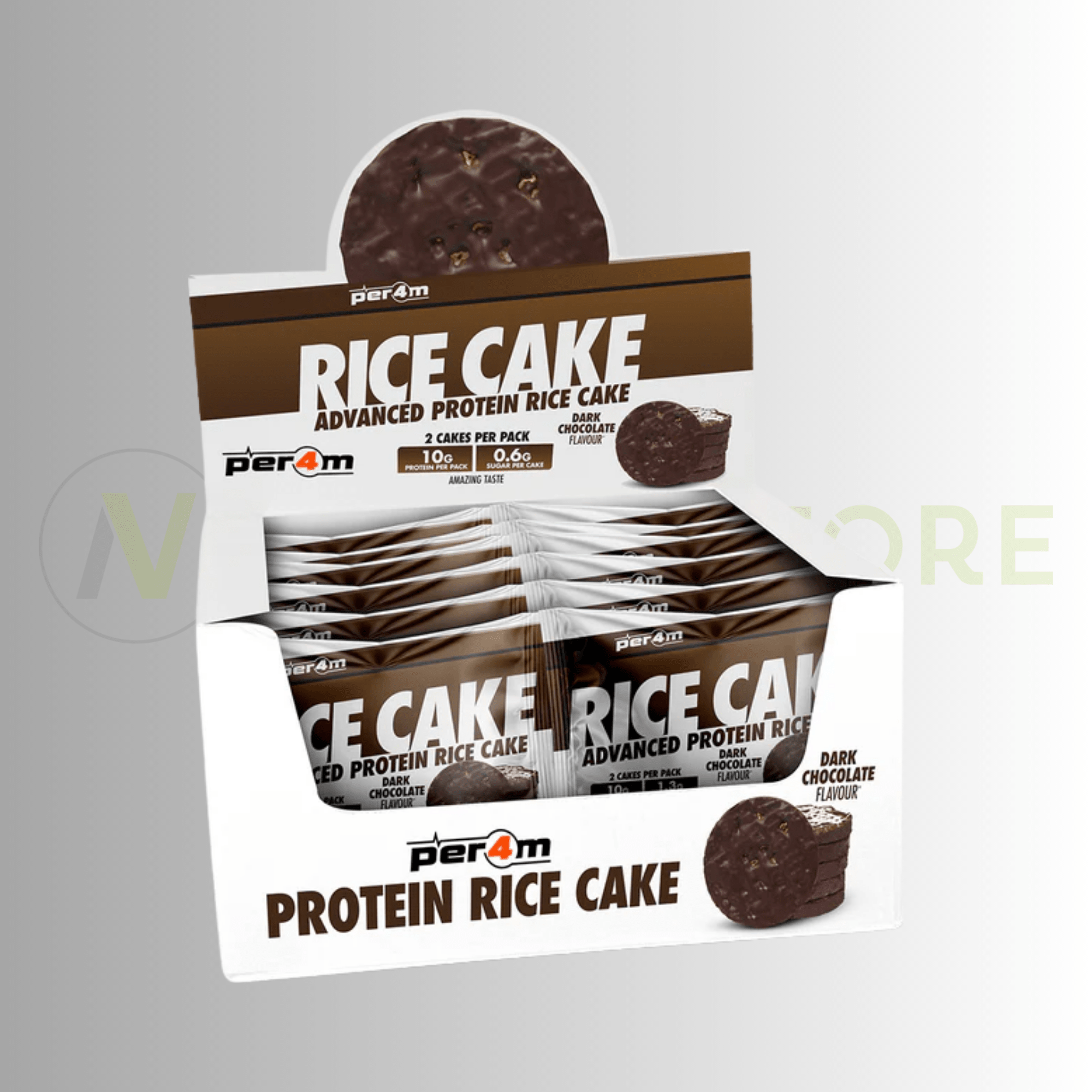 PER4M Rice Cakes Twin Pack 12 x 2 x 32g - Nutristore