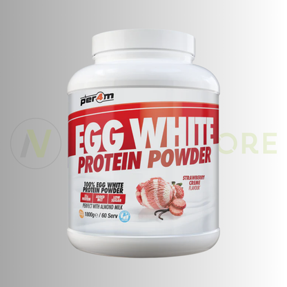 PER4M Egg White Protein Powder 1.8kg – 21g Dairy-Free Protein | Naturally Lactose Free