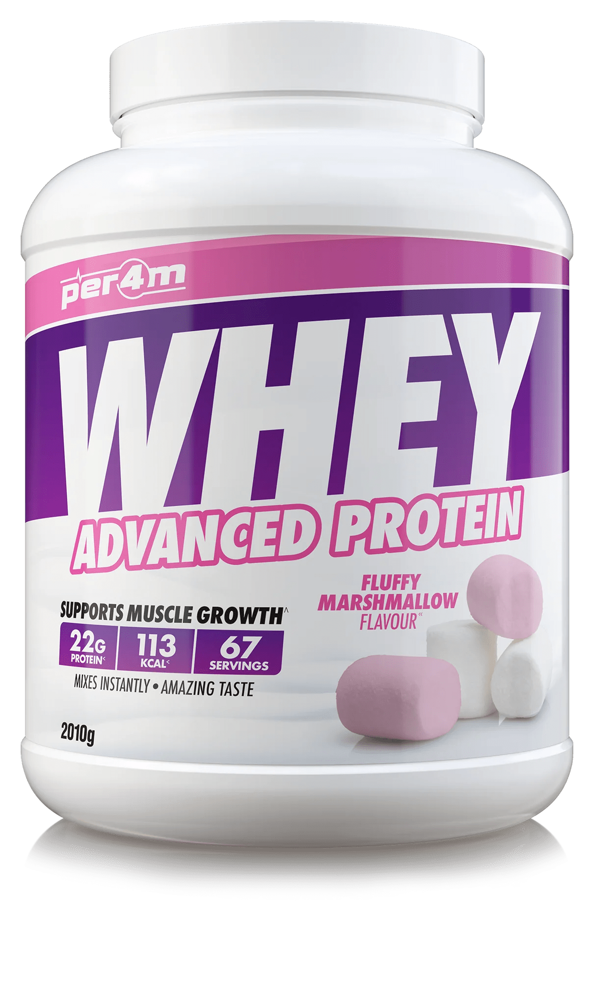 PER4M Whey Advanced Protein Powder 2.01kg - Nutristore