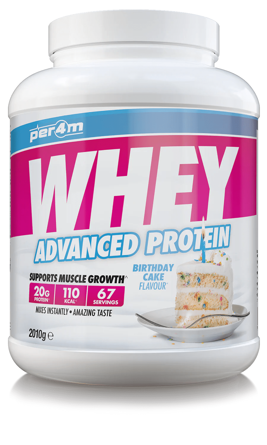 PER4M Whey Advanced Protein Powder 2.01kg - Nutristore