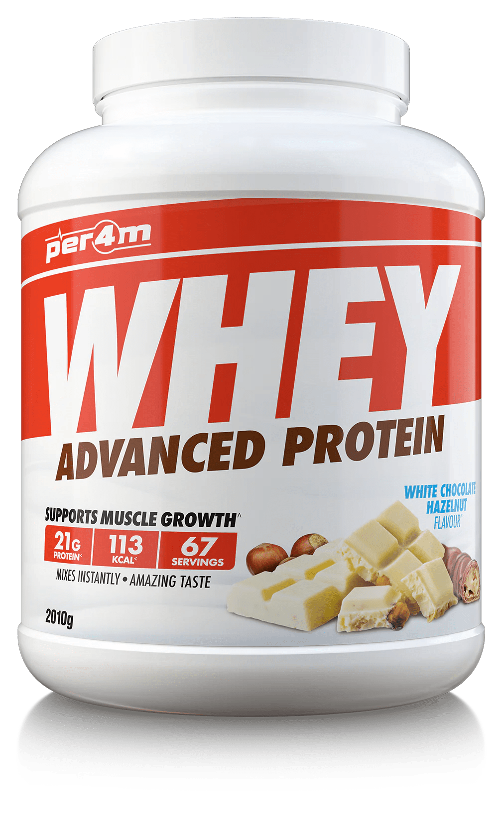 PER4M Whey Advanced Protein Powder 2.01kg - Nutristore