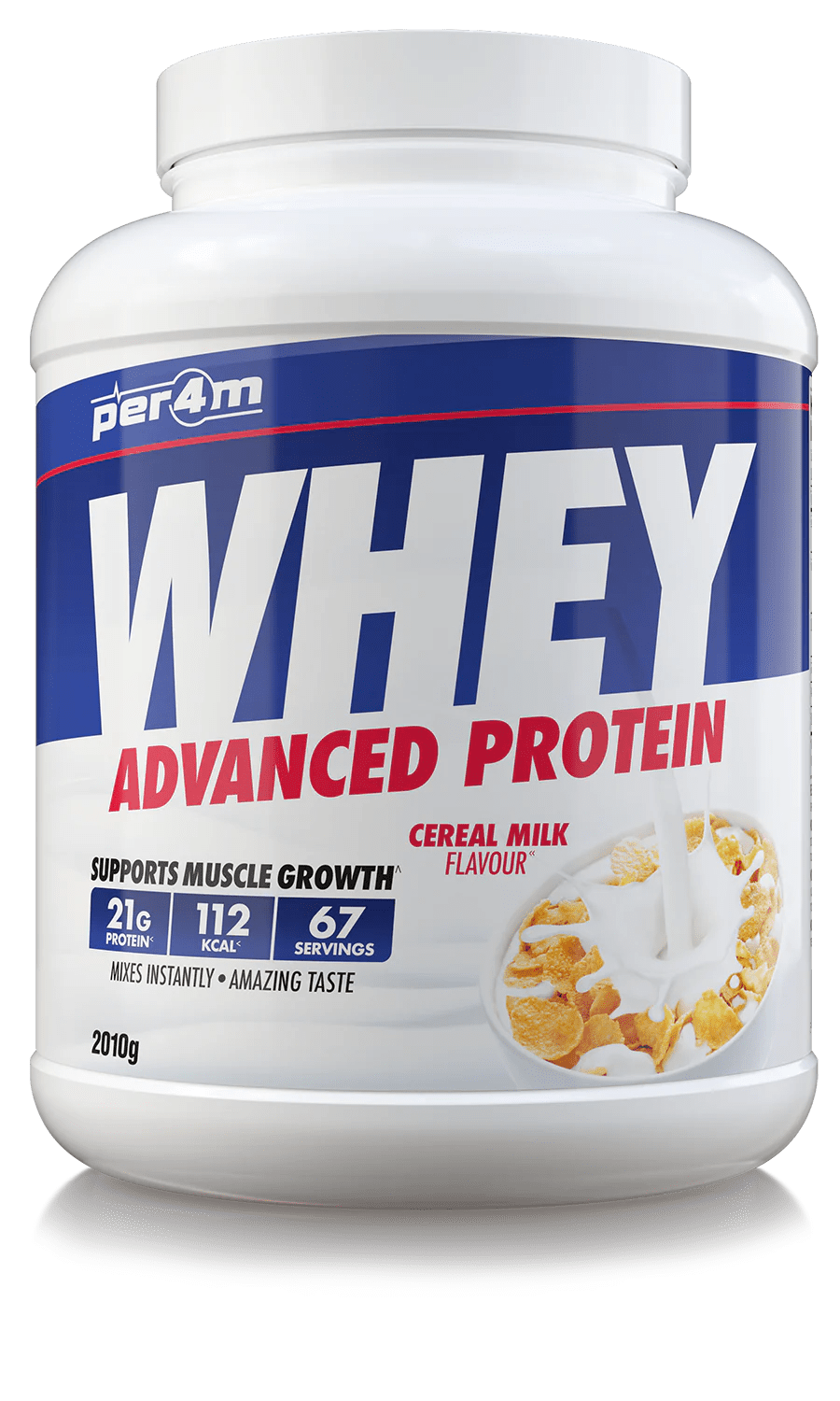 PER4M Whey Advanced Protein Powder 2.01kg - Nutristore