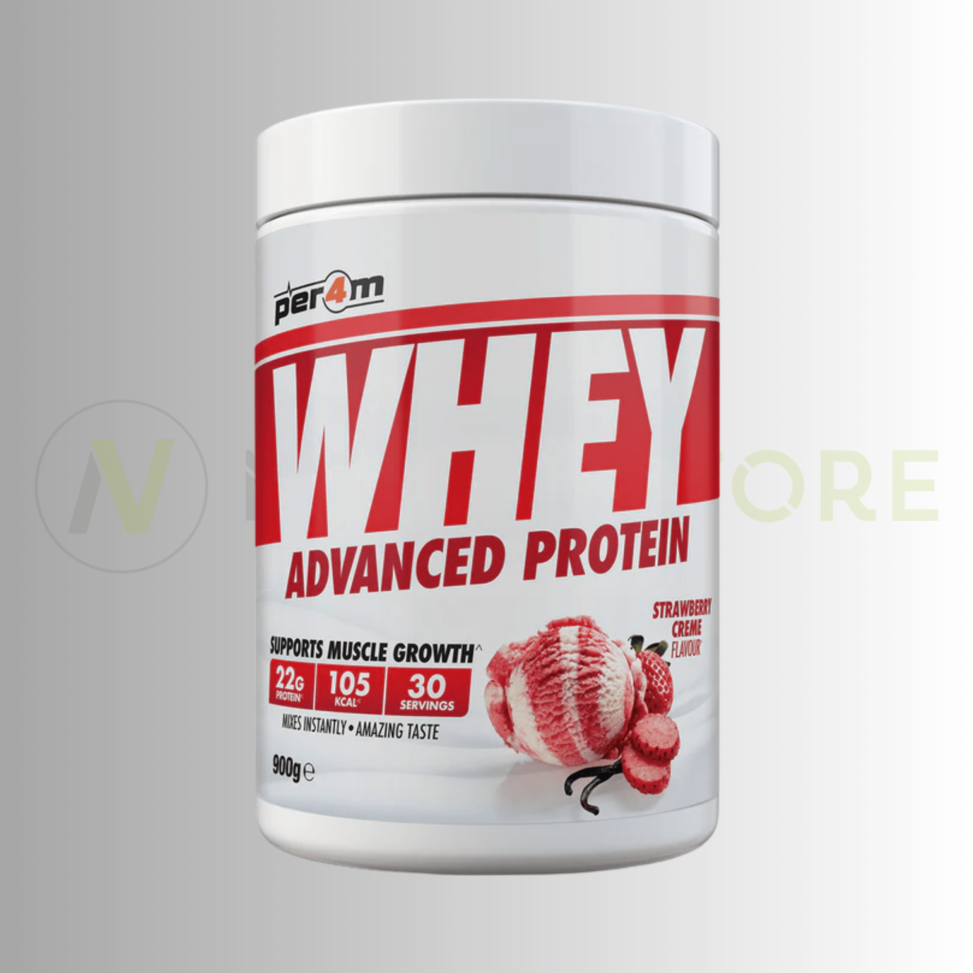 PER4M Whey Advanced Protein Powder | High Protein | 900g | 30 Servings - Nutristore
