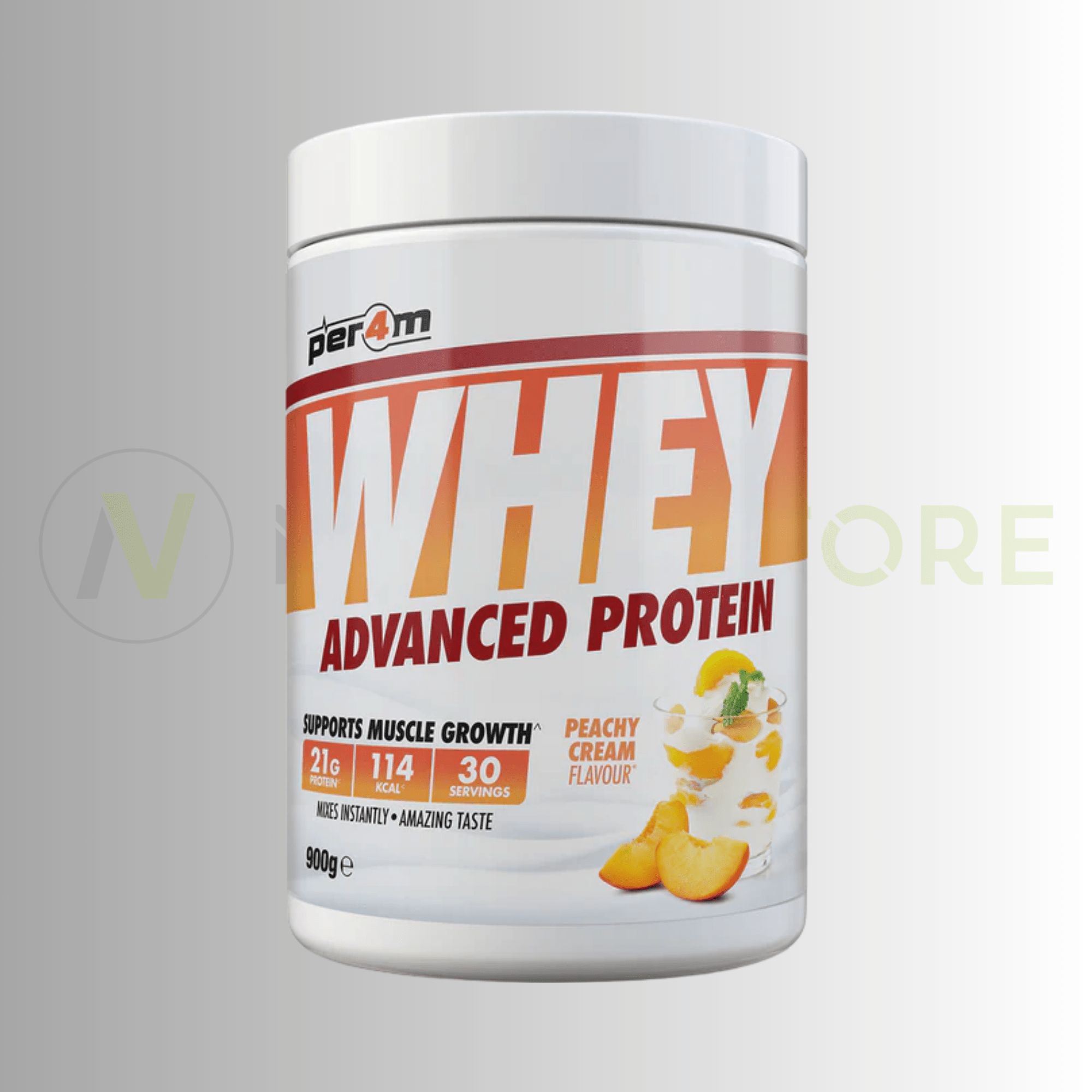 PER4M Whey Advanced Protein Powder | High Protein | 900g | 30 Servings - Nutristore