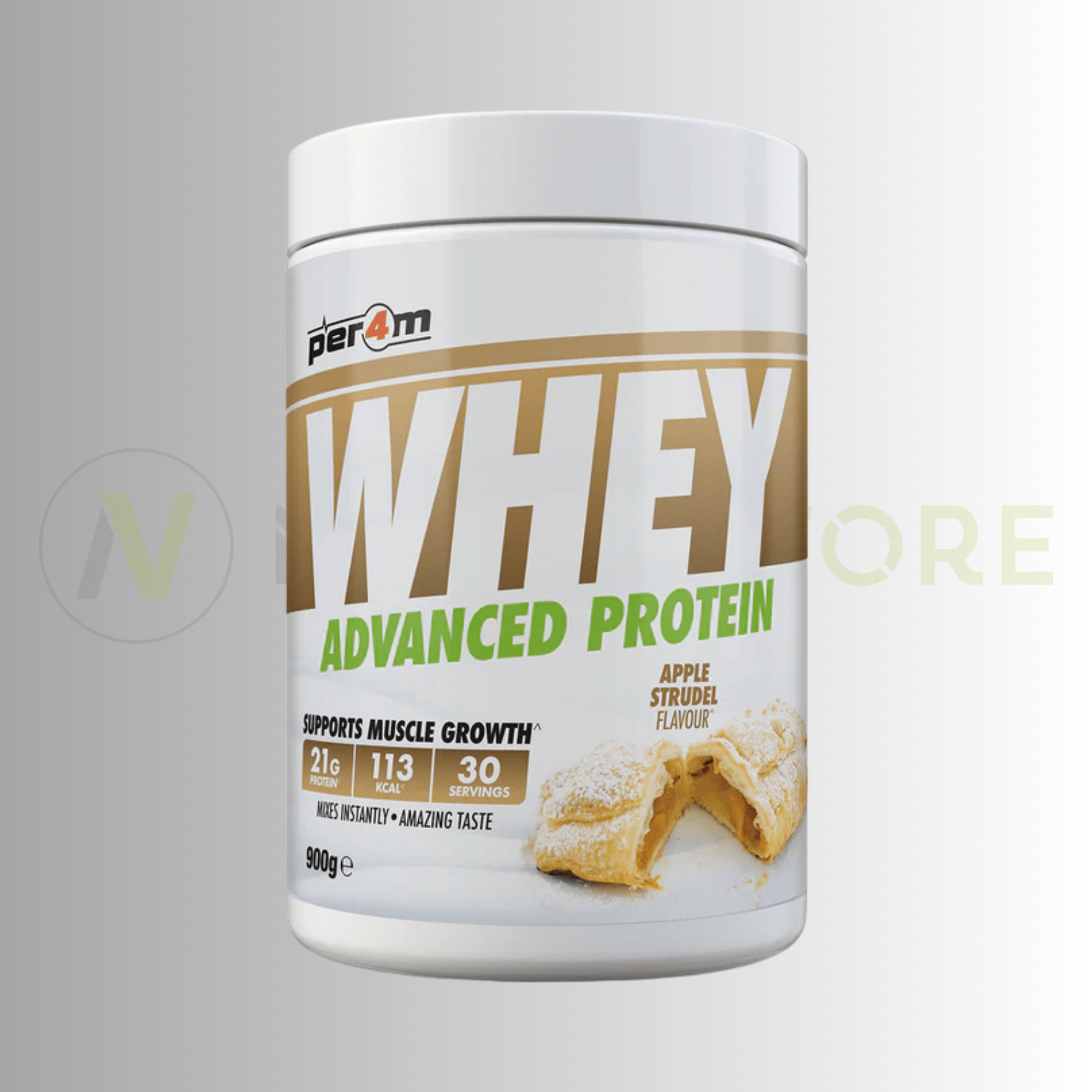 PER4M Whey Advanced Protein Powder | High Protein | 900g | 30 Servings - Nutristore