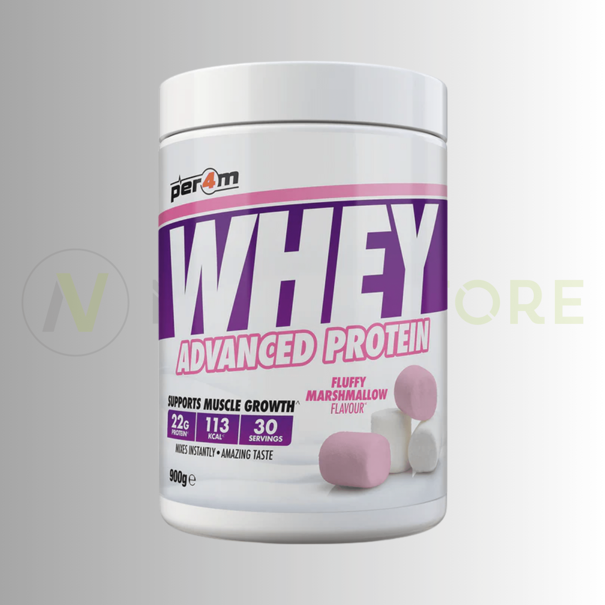 PER4M Whey Advanced Protein Powder | High Protein | 900g | 30 Servings - Nutristore