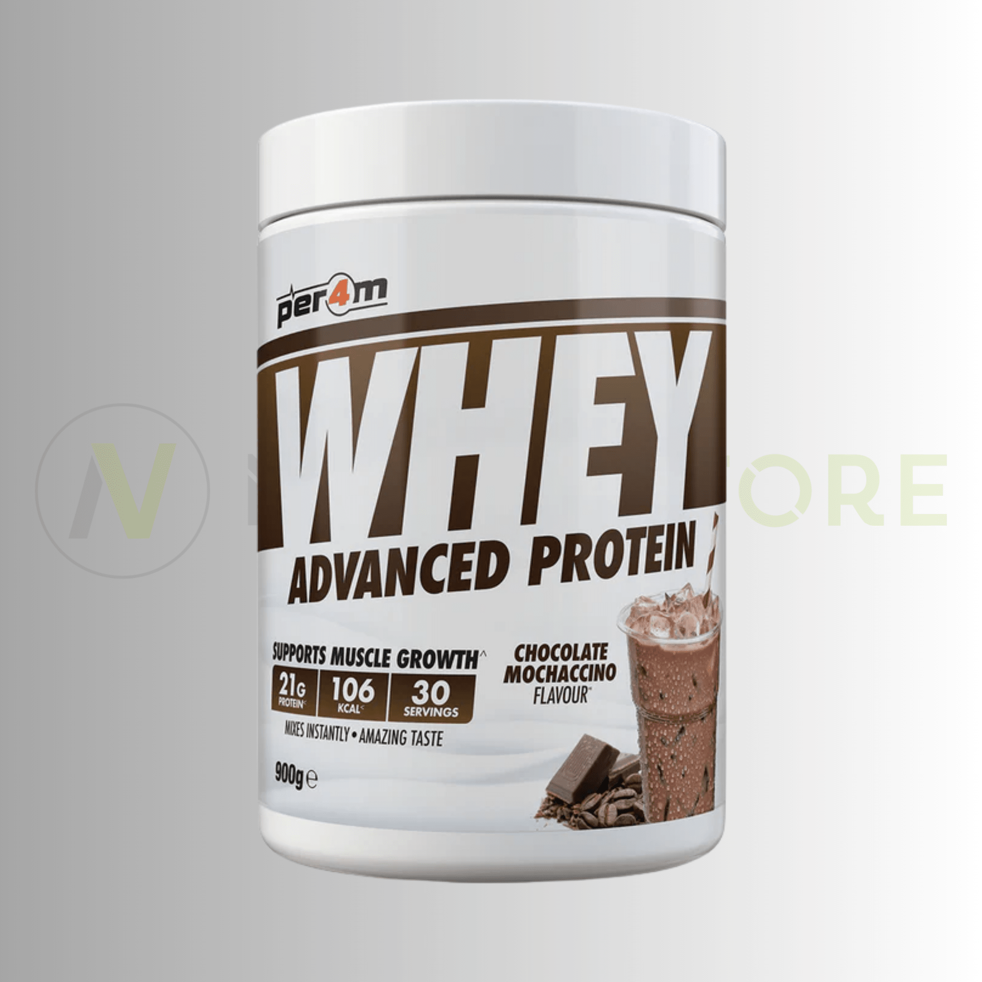 PER4M Whey Advanced Protein Powder | High Protein | 900g | 30 Servings - Nutristore