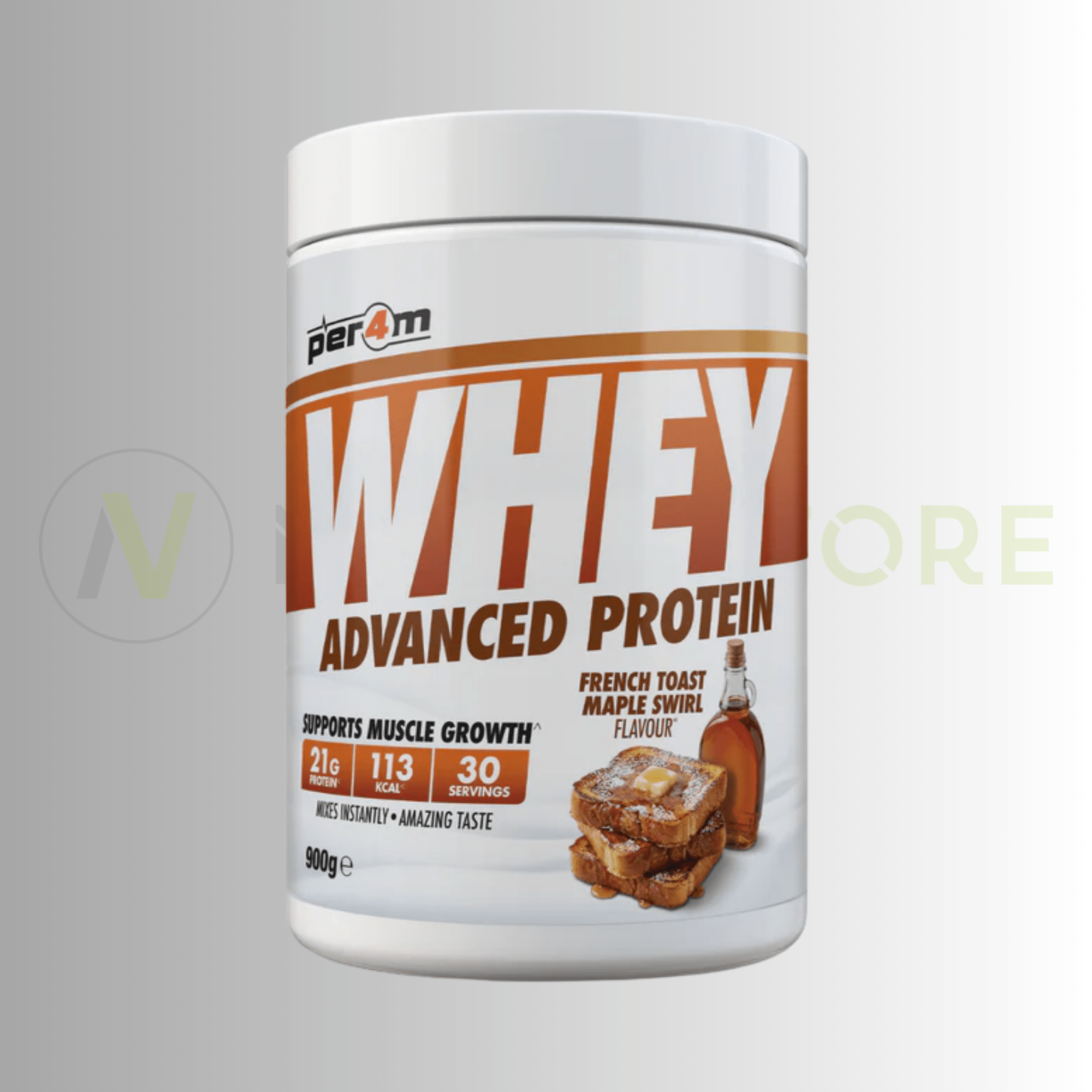 PER4M Whey Advanced Protein Powder | High Protein | 900g | 30 Servings - Nutristore