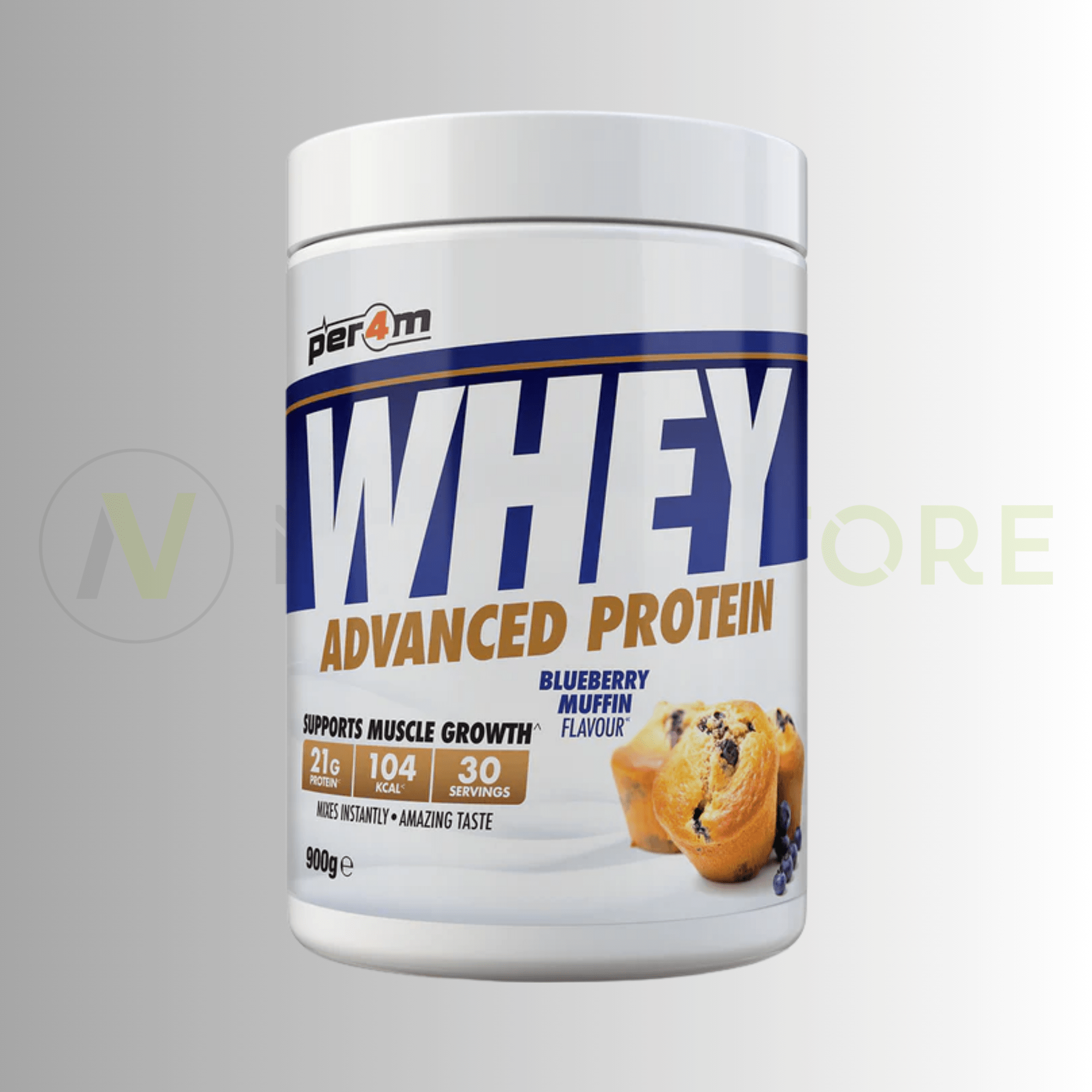 PER4M Whey Advanced Protein Powder | High Protein | 900g | 30 Servings - Nutristore