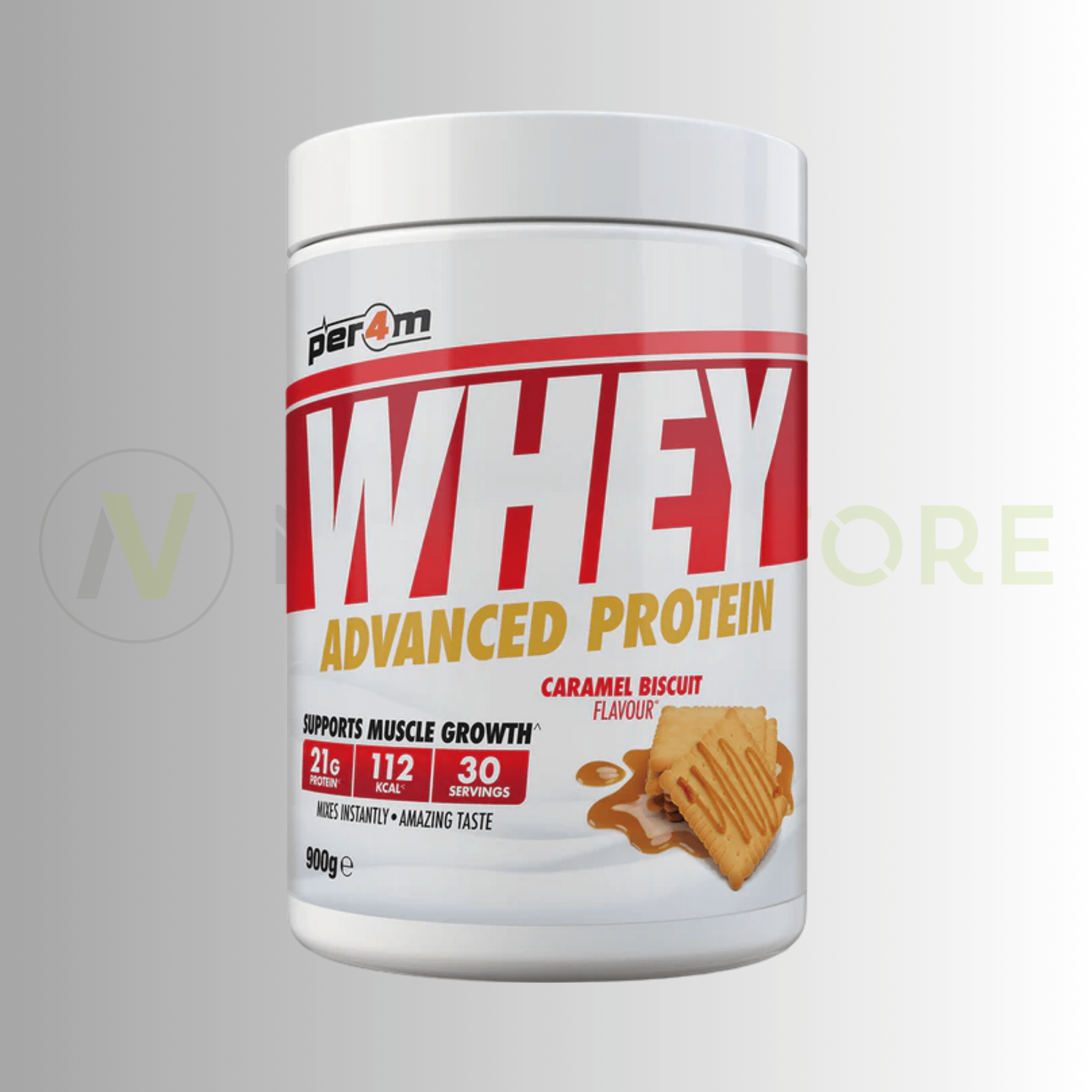 PER4M Whey Advanced Protein Powder | High Protein | 900g | 30 Servings - Nutristore