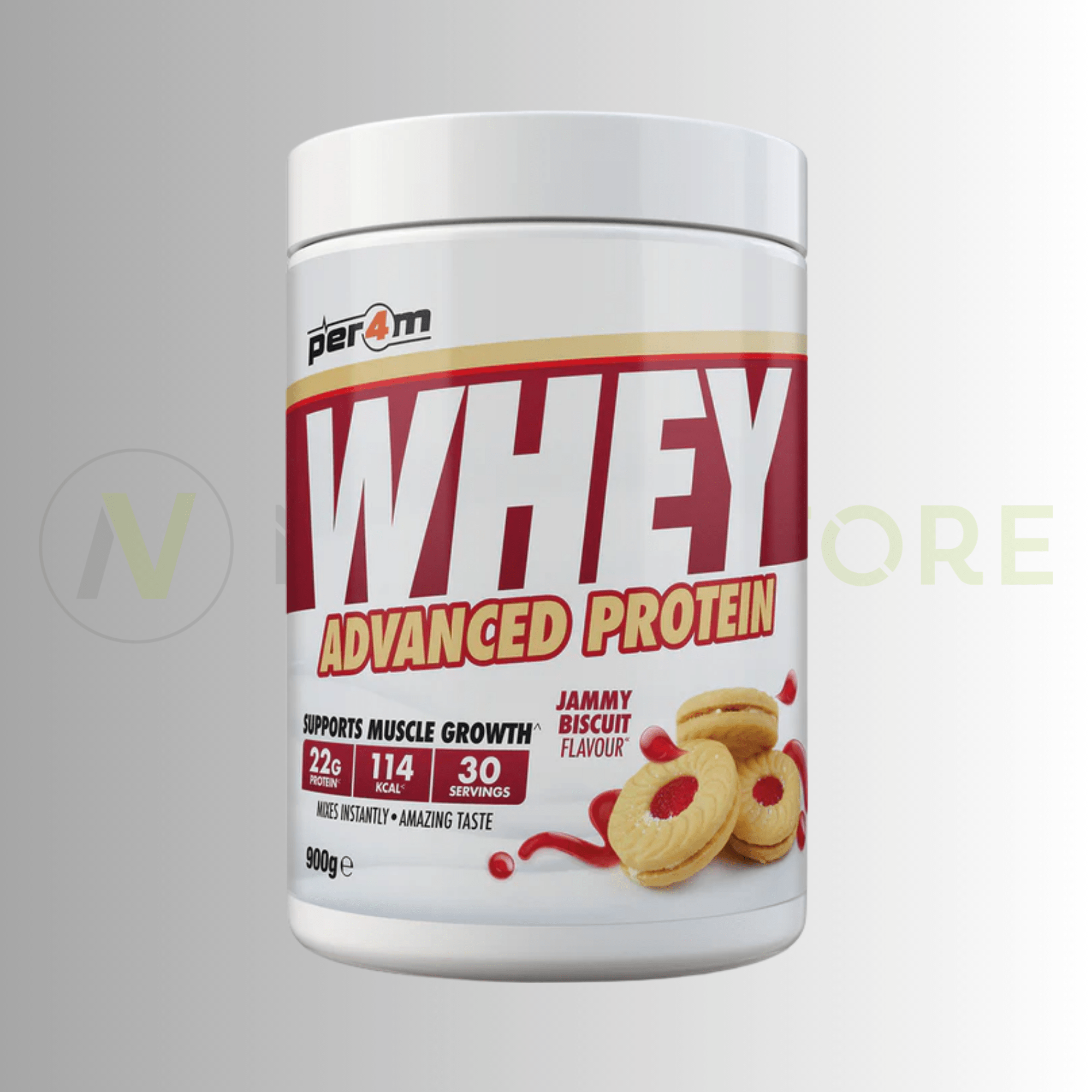 PER4M Whey Advanced Protein Powder | High Protein | 900g | 30 Servings - Nutristore