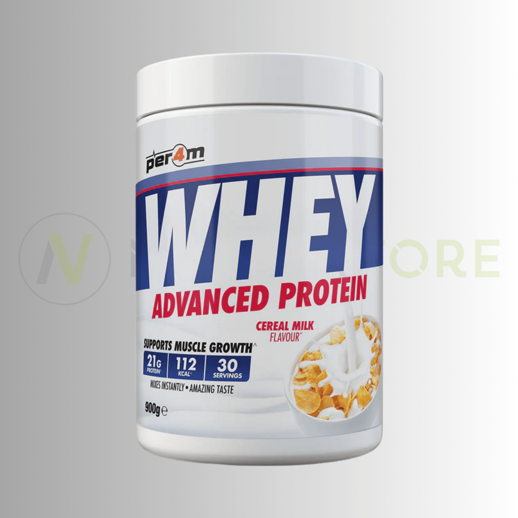 PER4M Whey Advanced Protein Powder | High Protein | 900g | 30 Servings - Nutristore