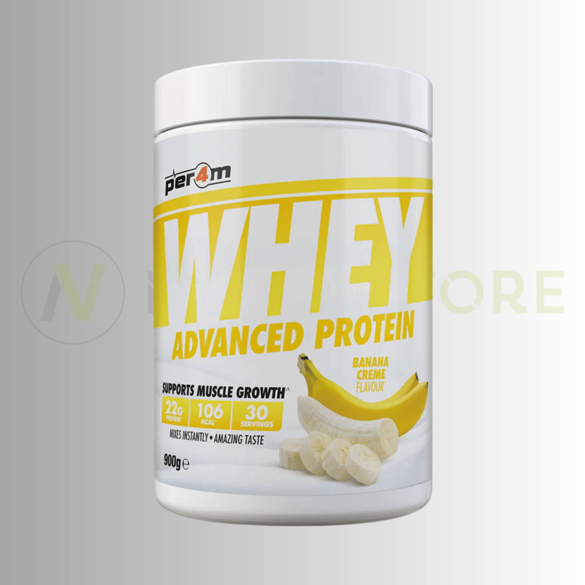 PER4M Whey Advanced Protein Powder | High Protein | 900g | 30 Servings - Nutristore