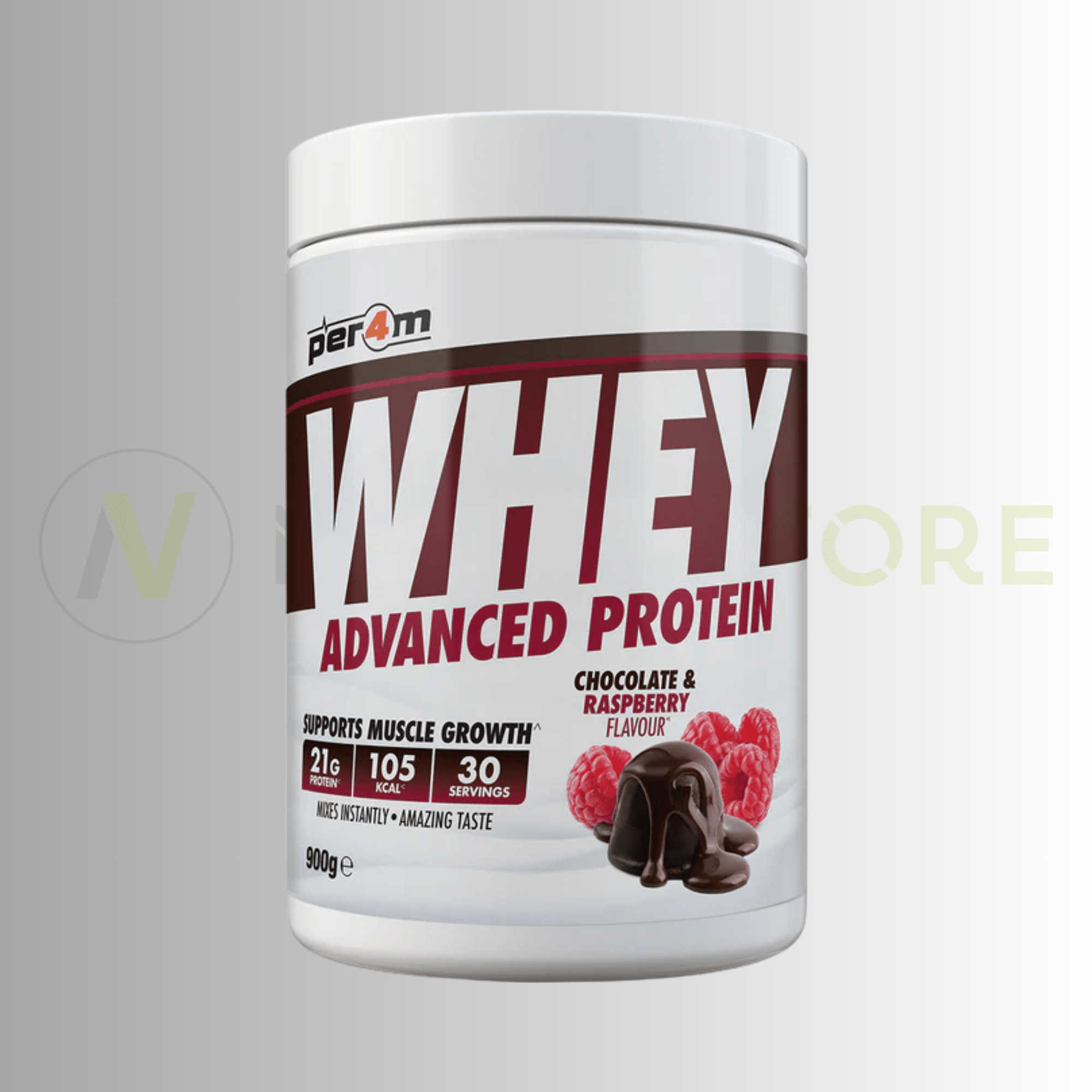 PER4M Whey Advanced Protein Powder | High Protein | 900g | 30 Servings - Nutristore
