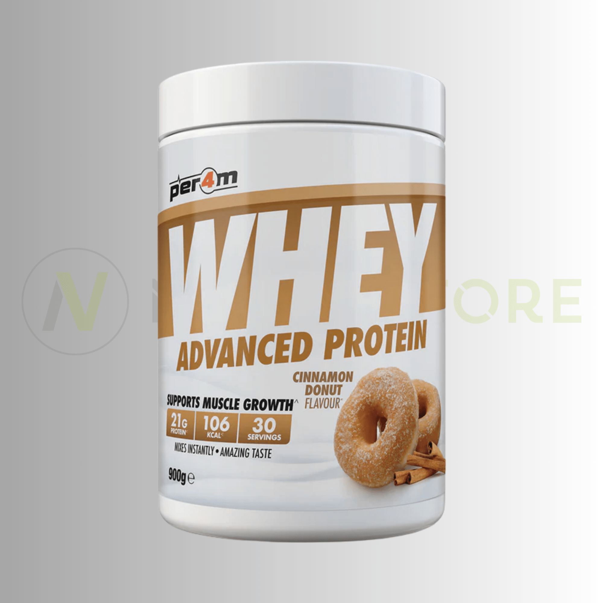 PER4M Whey Advanced Protein Powder | High Protein | 900g | 30 Servings - Nutristore