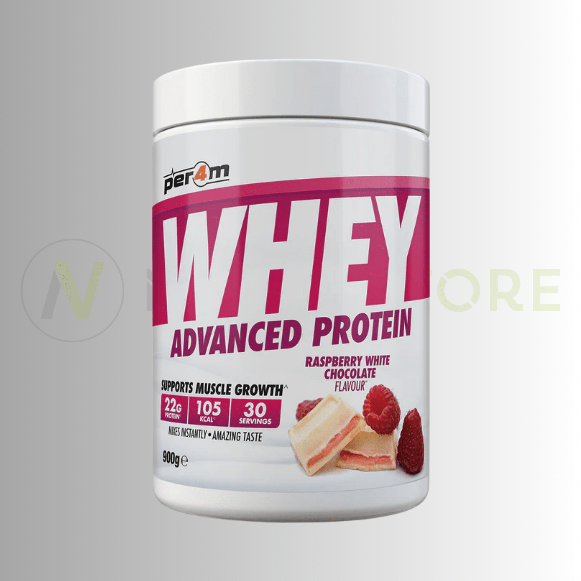 PER4M Whey Advanced Protein Powder | High Protein | 900g | 30 Servings - Nutristore
