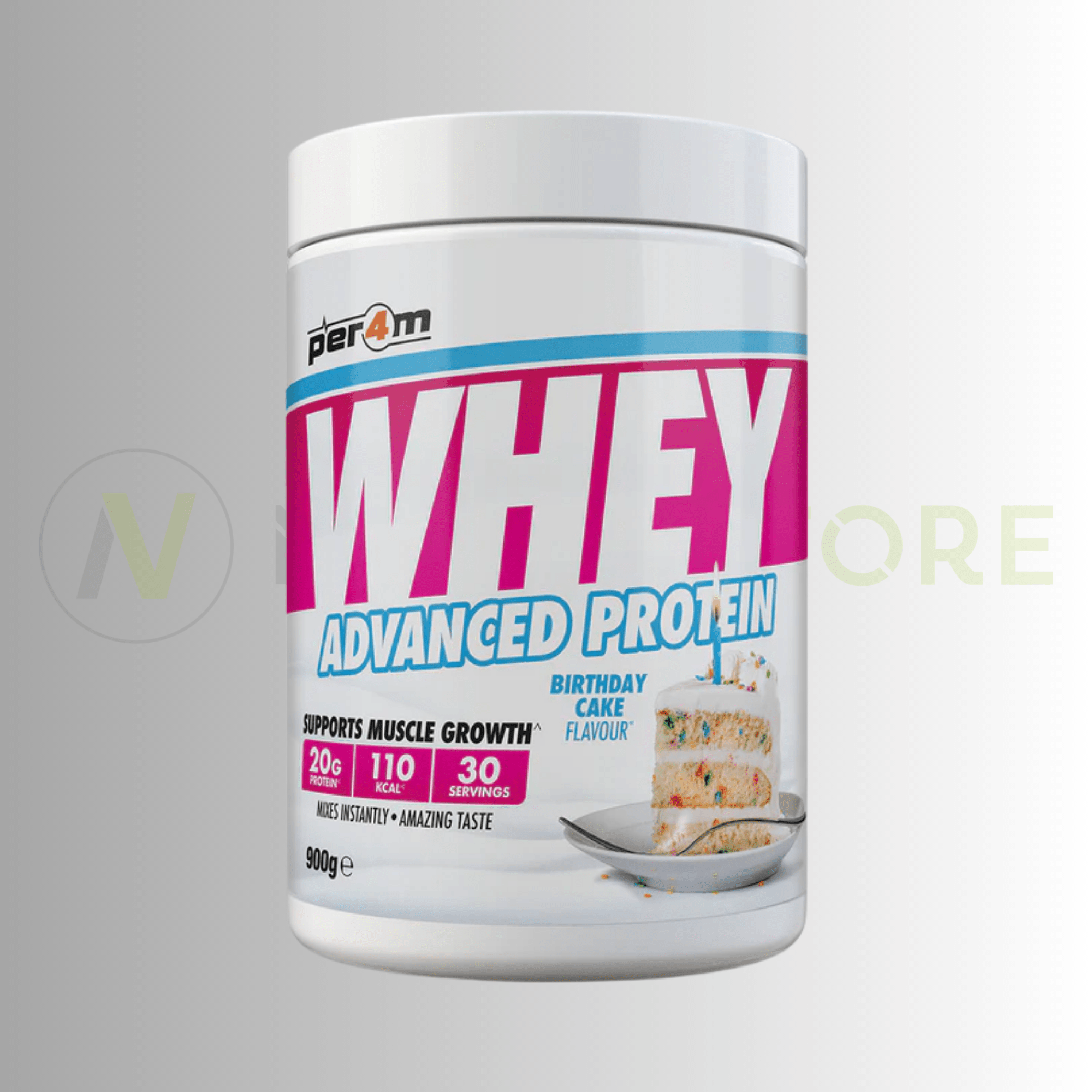 PER4M Whey Advanced Protein Powder | High Protein | 900g | 30 Servings - Nutristore