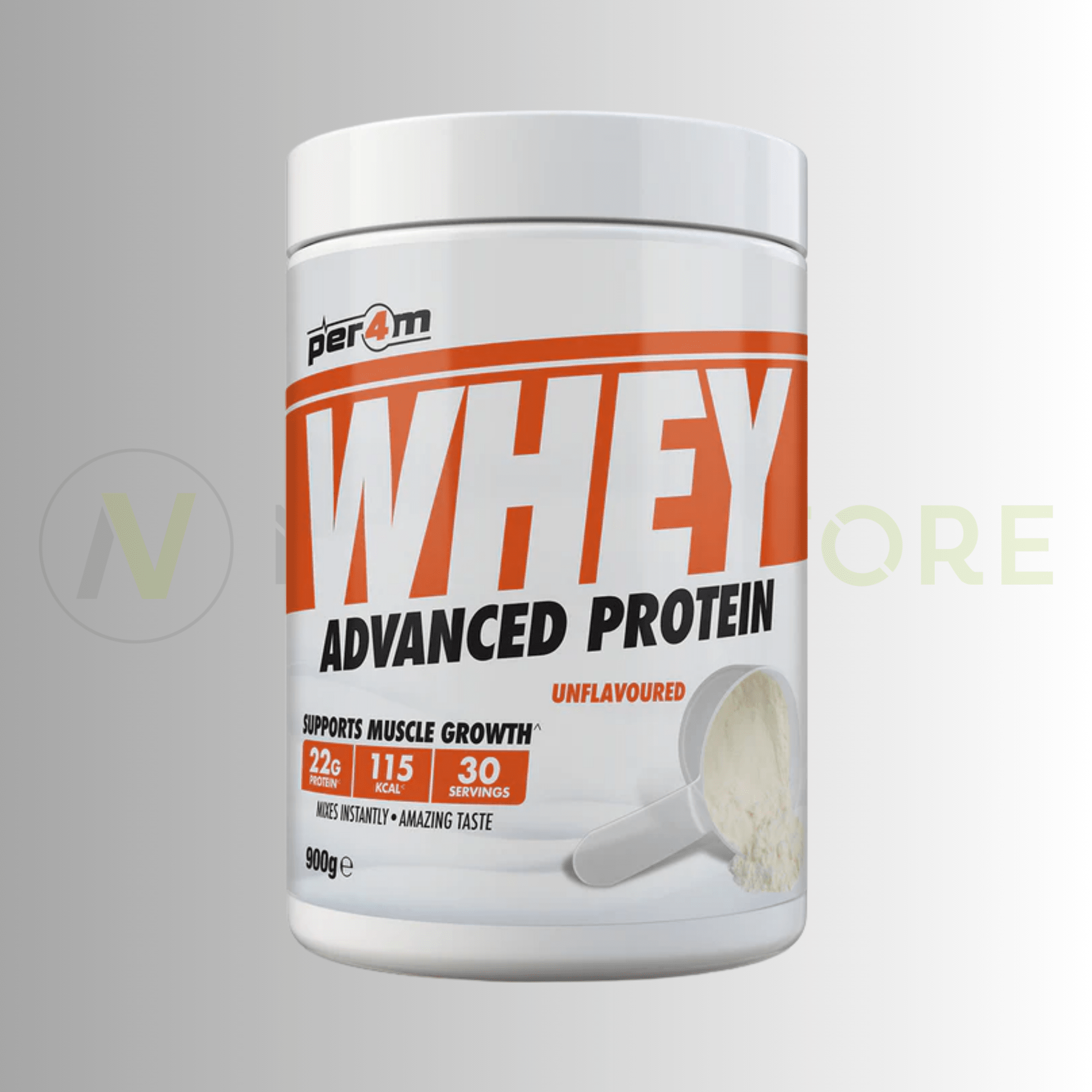 PER4M Whey Advanced Protein Powder | High Protein | 900g | 30 Servings - Nutristore