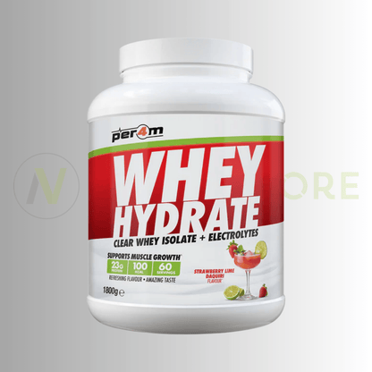 PER4M Whey Hydrate Clear Whey Isolate & Electrolytes | Clear Protein Recovery Drink | 1.8kg - Nutristore
