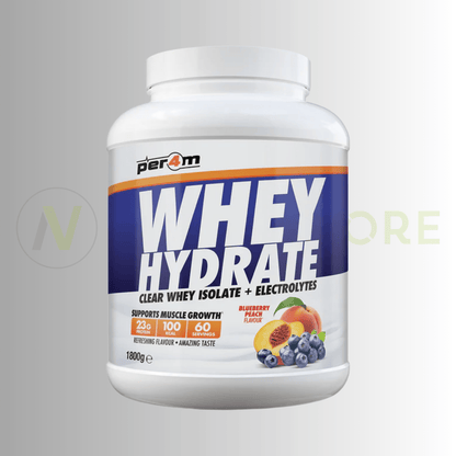 PER4M Whey Hydrate Clear Whey Isolate & Electrolytes | Clear Protein Recovery Drink | 1.8kg - Nutristore