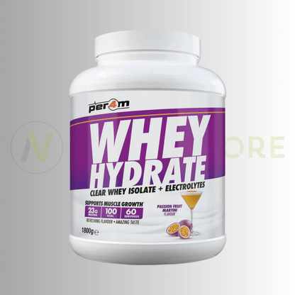 PER4M Whey Hydrate Clear Whey Isolate & Electrolytes | Clear Protein Recovery Drink | 1.8kg - Nutristore