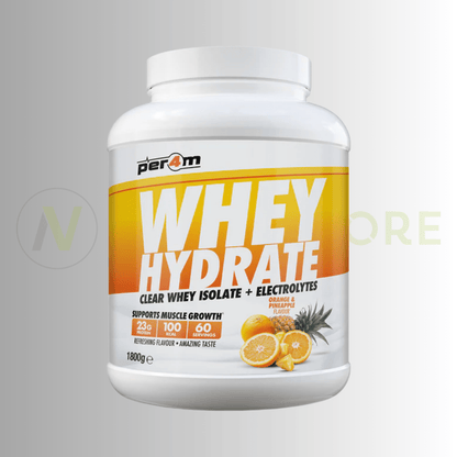 PER4M Whey Hydrate Clear Whey Isolate & Electrolytes | Clear Protein Recovery Drink | 1.8kg - Nutristore