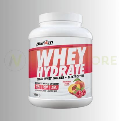 PER4M Whey Hydrate Clear Whey Isolate & Electrolytes | Clear Protein Recovery Drink | 1.8kg - Nutristore