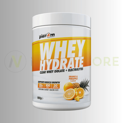 PER4M Whey Hydrate Clear Whey Isolate & Electrolytes | Clear Protein Recovery Drink | 900g - Nutristore