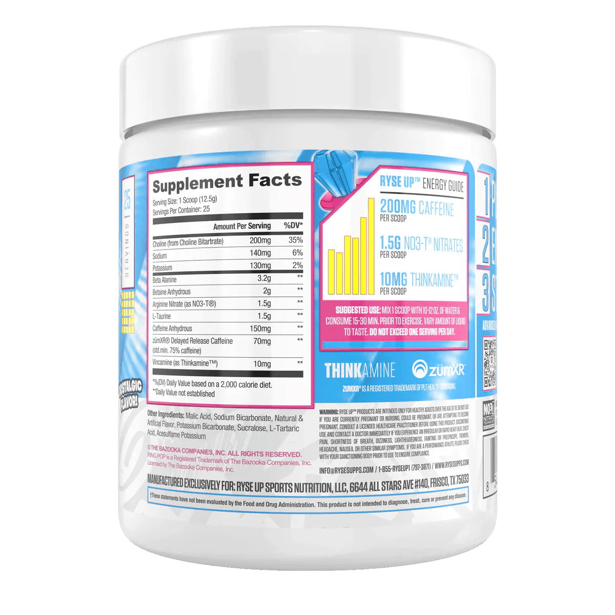 Ryse Element Pre - Workout - Nutristore