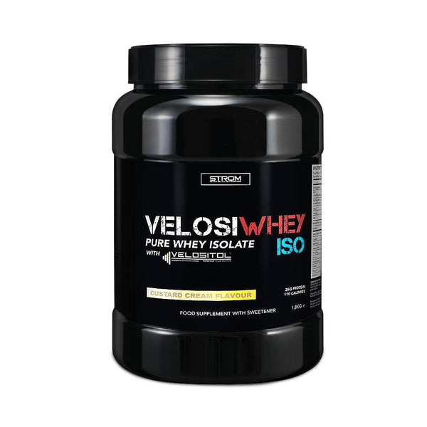 Strom Sports Velosi Whey ISO | Whey Isolate + Velositol® | 1kg | 33 Se ...