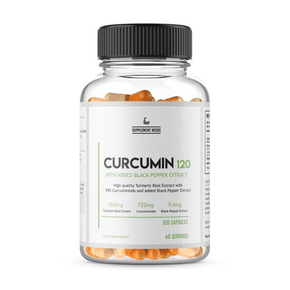 Supplement Needs Curcumin 760mg - 120 / 240 Capsules - Nutristore