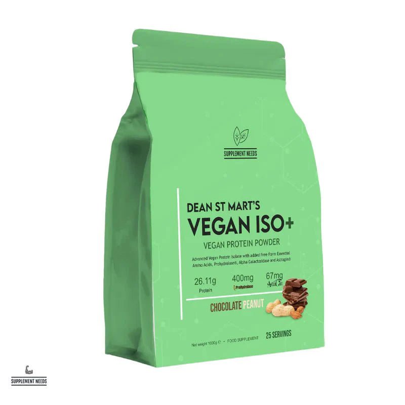 Supplement Needs Vegan ISO+ 1KG - Nutristore