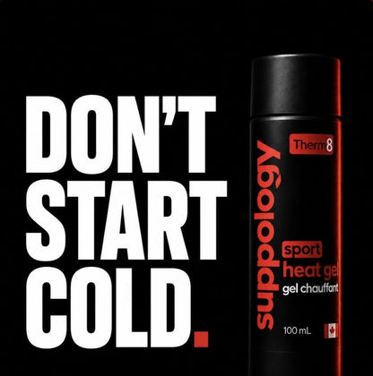 Suppology Therm8 Sport Heat Gel – Warming Pre-Workout Muscle Gel | 100ml - Nutristore