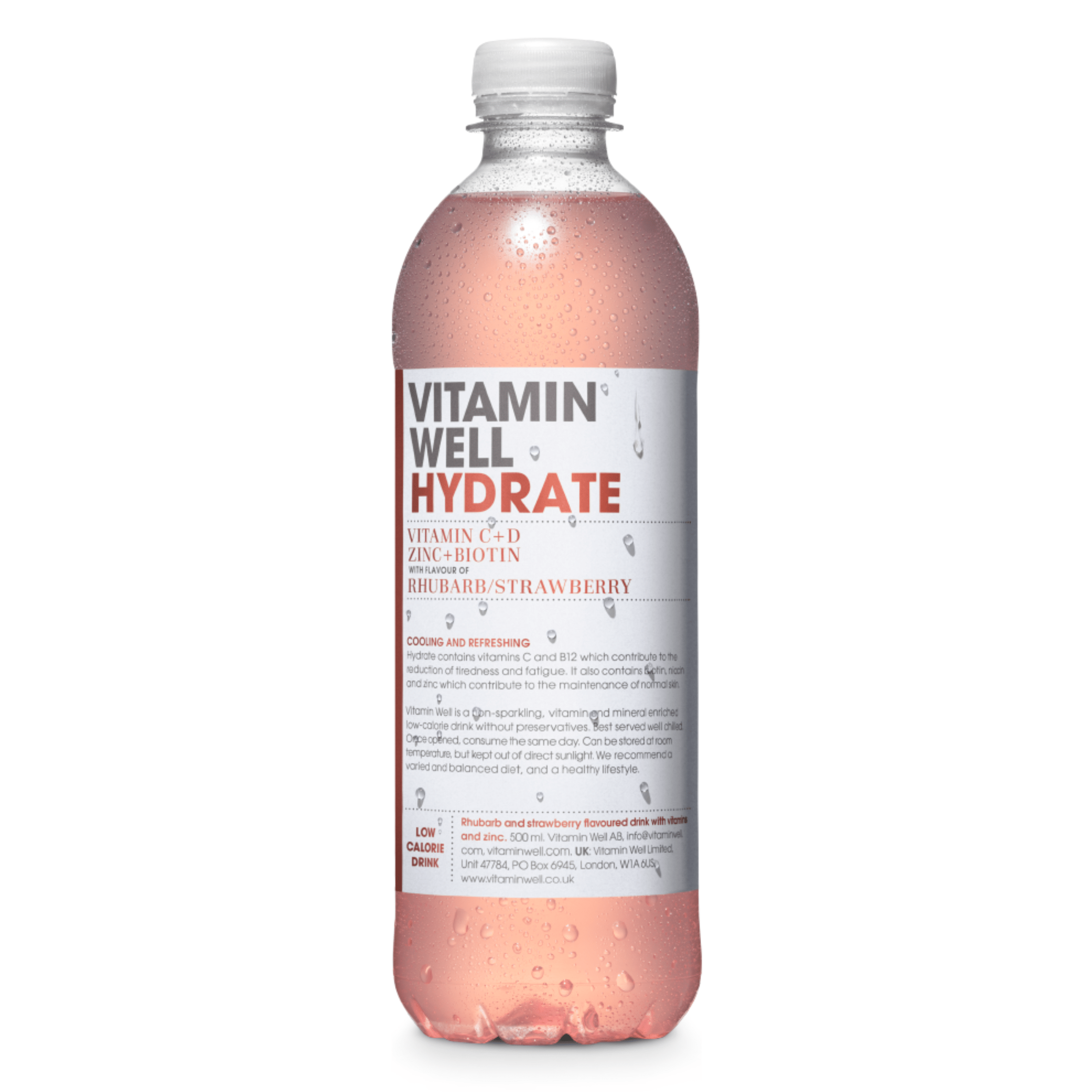 Vitamin Well Vitamin Drinks 500ml (12 Bottles) - Nutristore