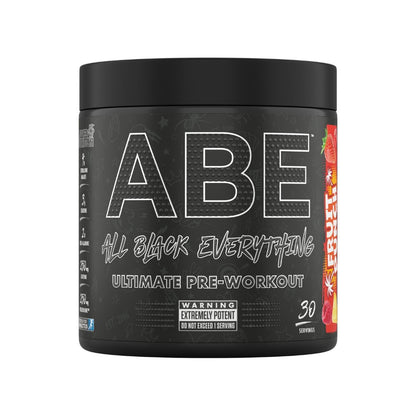 Applied Nutrition ABE All Black Everything Pre-Workout Powder (375g) - #1 Pre-Workout in UK - Nutristore