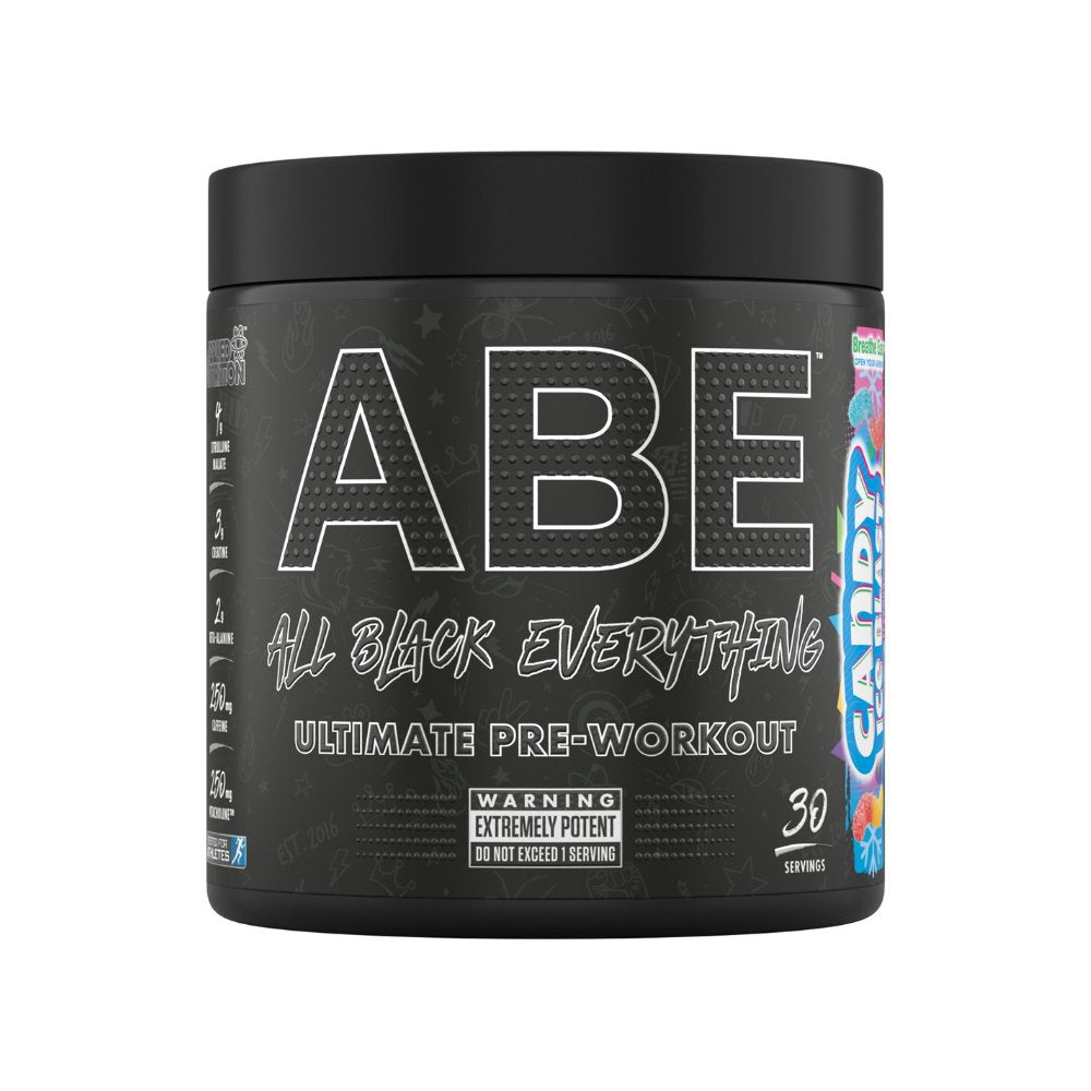 Applied Nutrition ABE All Black Everything Pre-Workout Powder (375g) - #1 Pre-Workout in UK - Nutristore