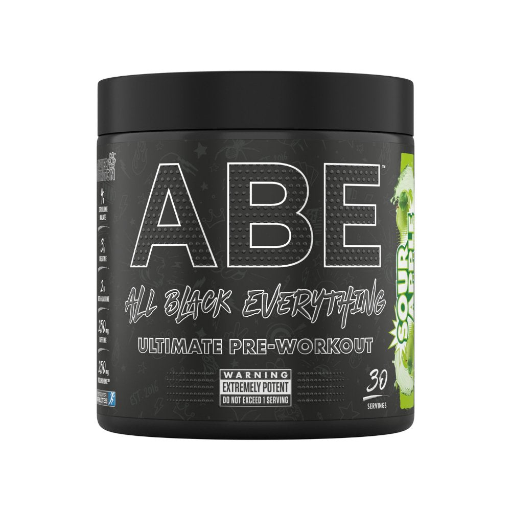 Applied Nutrition ABE All Black Everything Pre-Workout Powder (375g) - #1 Pre-Workout in UK - Nutristore