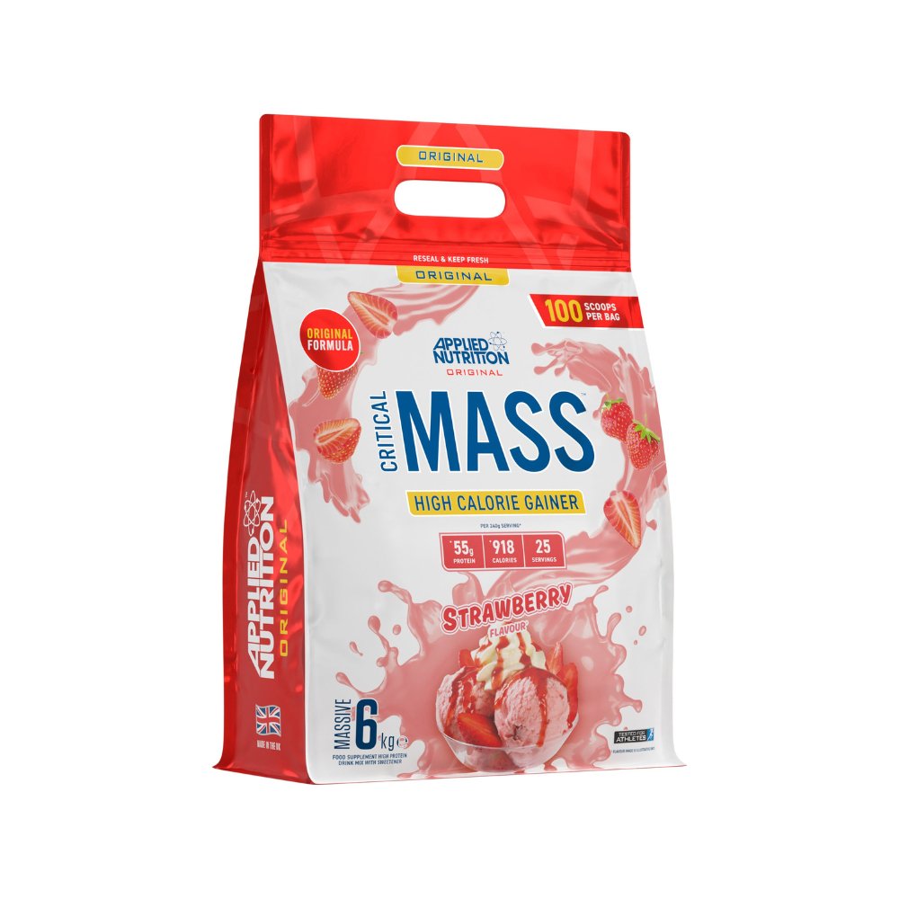 Applied Nutrition Critical Mass Original Formula 6kg Tub (25 servings) - Nutristore